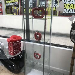 Brand New Glass Curio Available In Black