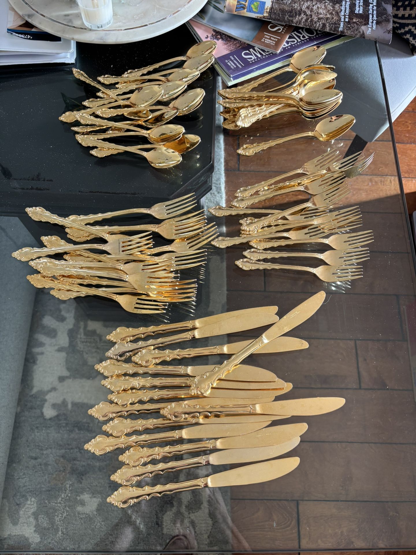 Gold Plated Cutlery