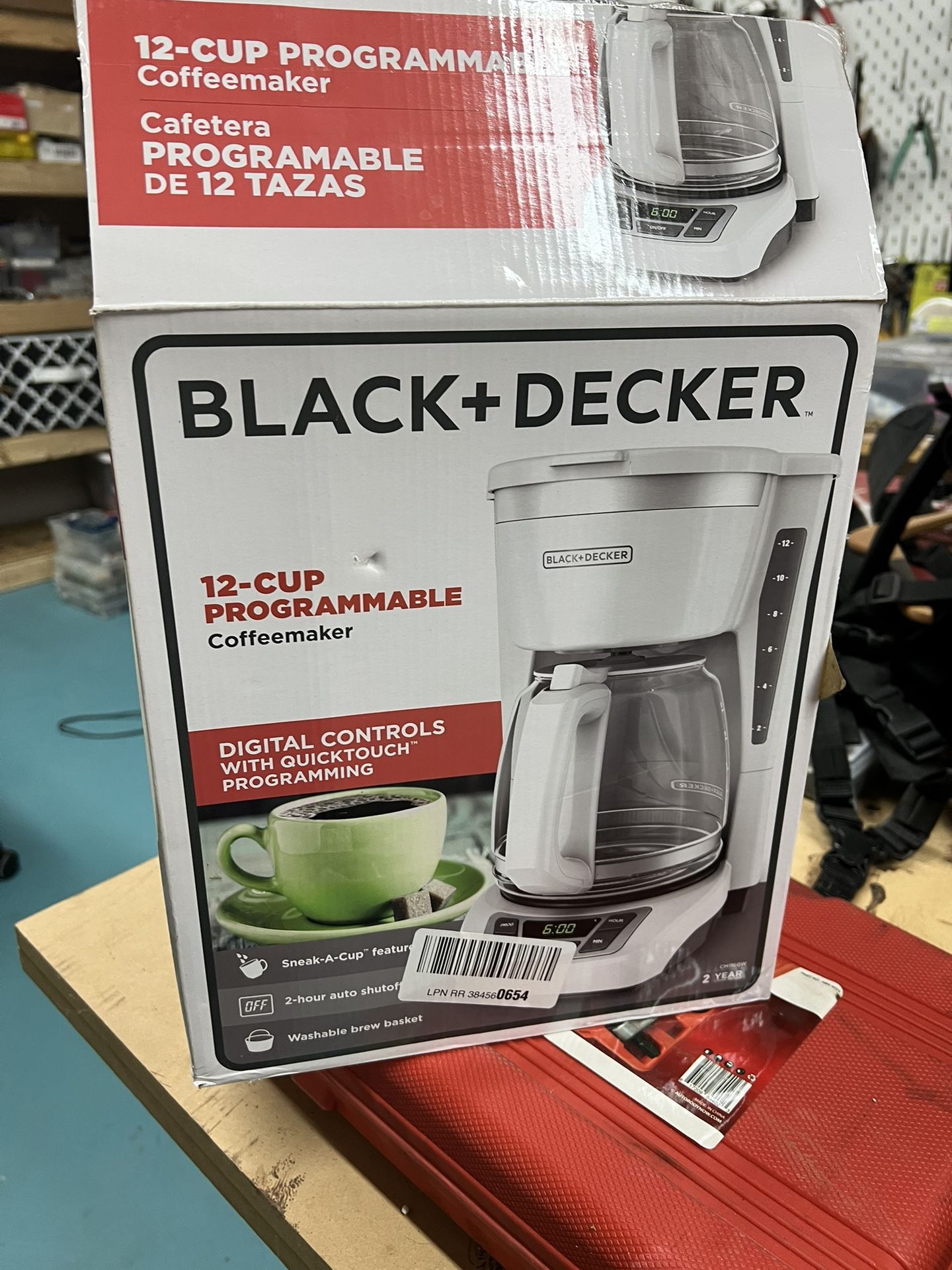 Coffee Maker, New Inbox, Black And Decker