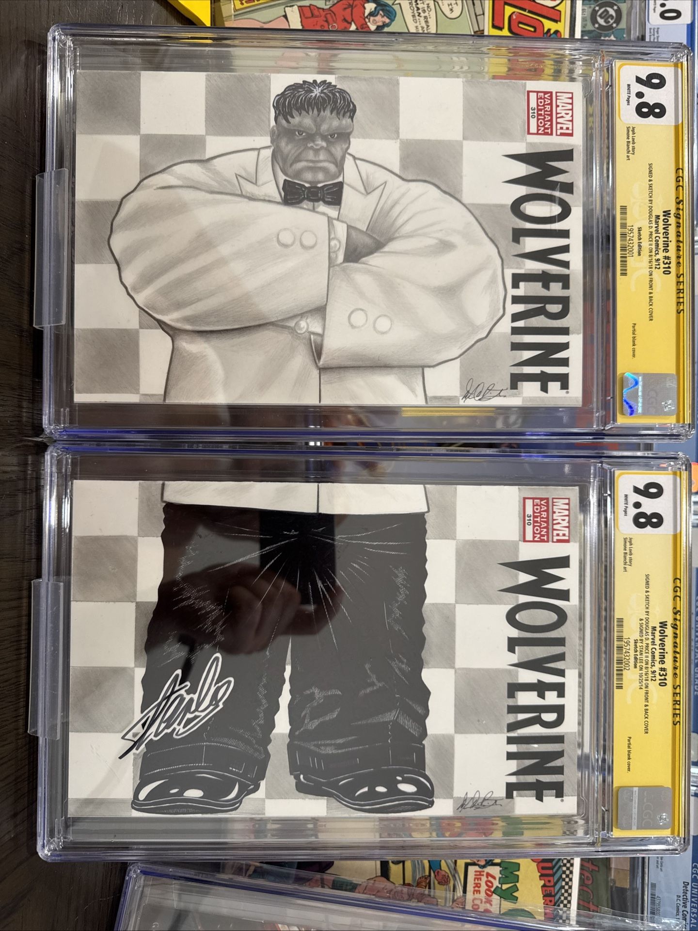 Signed By Stan Lee And The Artist Douglas Price