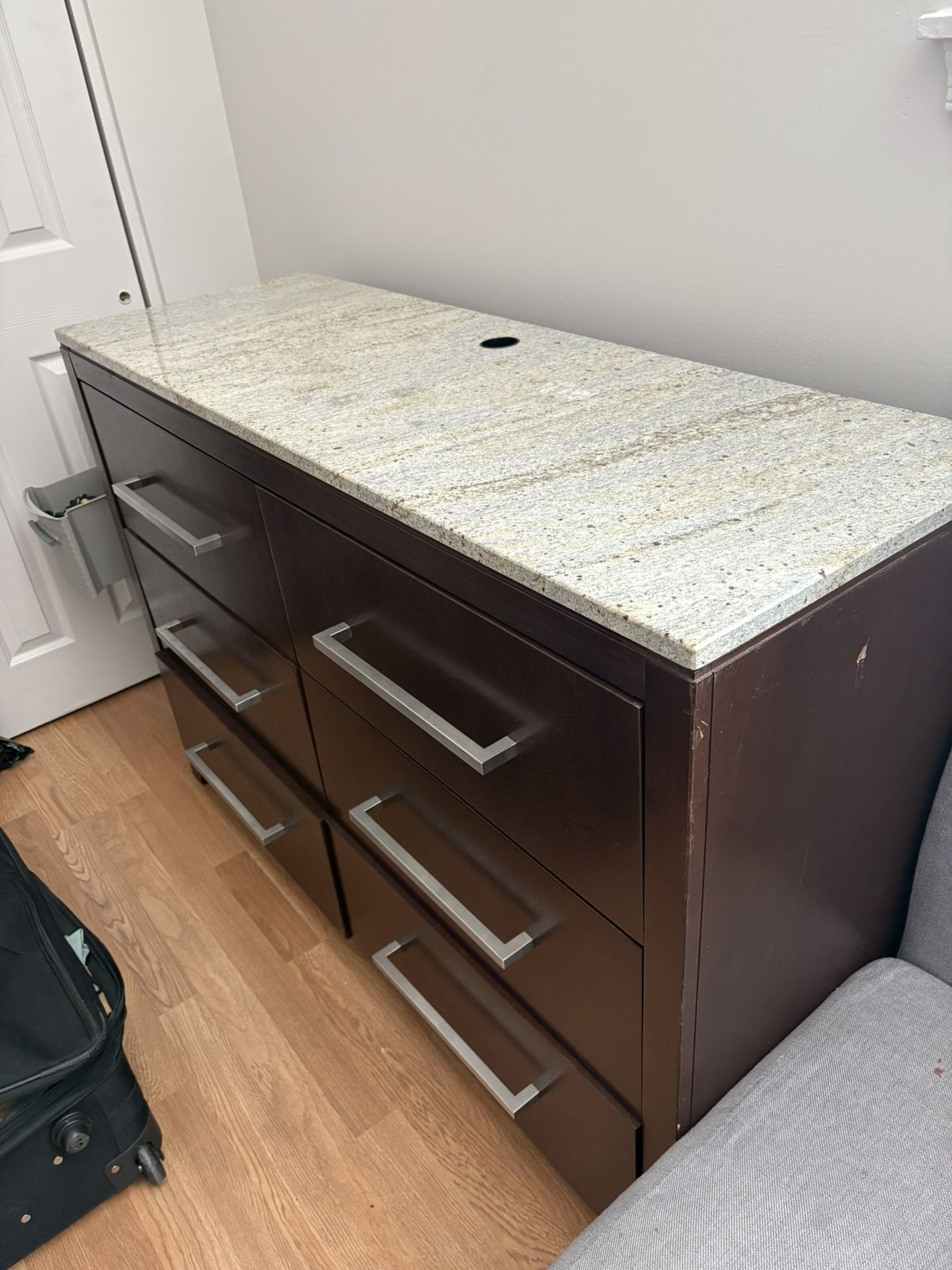 Lightly Used Merlot Bedroom Set