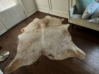 Authentic Cow Hide Accent Rug 