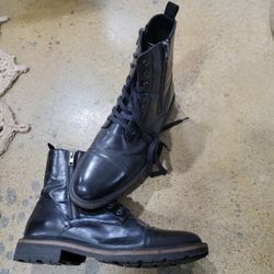 Casual Men Boots W Zipper 10.5