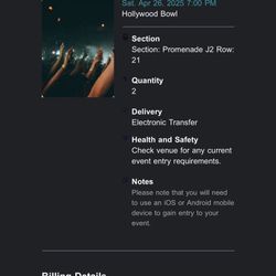 PHISH HOLLYWOOD BOWL 