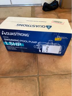 Aquastrong pool pump
