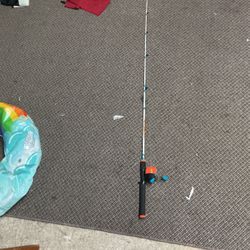Good Condition, Fishing Rod, Two Reels And Fake Bait
