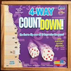 4 Way Count Down Board Game