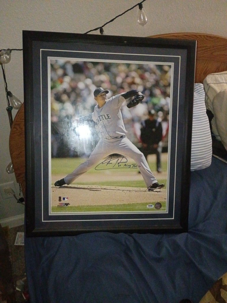Signed & Framed Picher For Settle