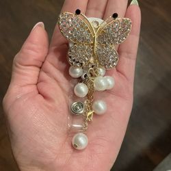 Butterfly badge