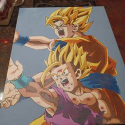 Dragon Ball Z canvas Painting
