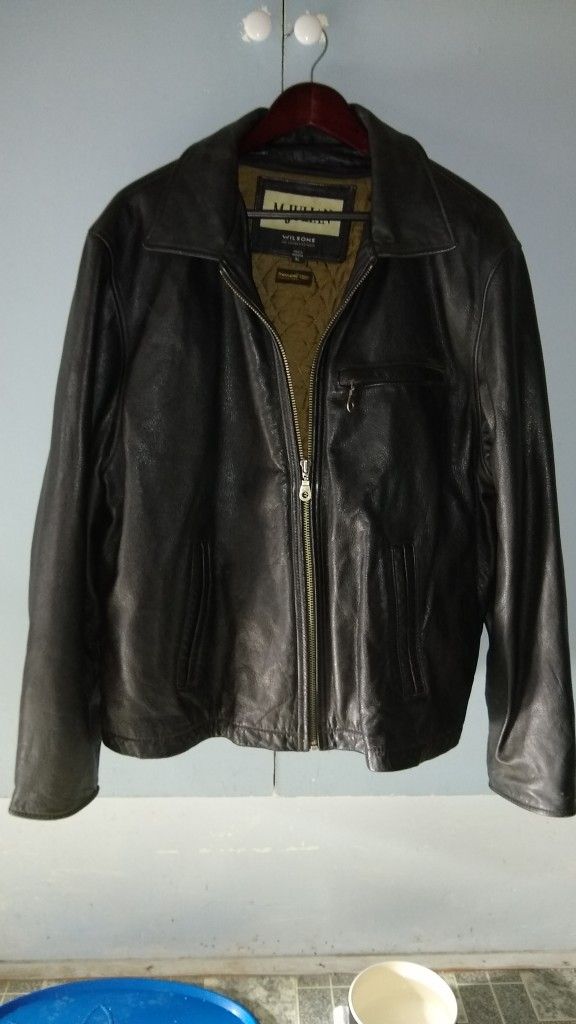 Leather Jacket XL
