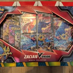 Pokemon TCG Zacian V Union Special Collection SET