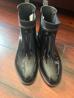 Target black rain boots