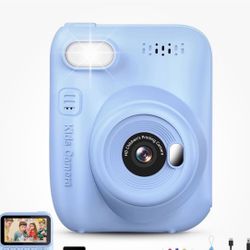 Kids Instant Print Camera, 3.0-Inch HD Screen 32MP Photo Instant Digital Camera 