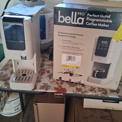 Bella perfect grind programmable coffee.