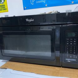 Over The Range Microwave Whirlpool 