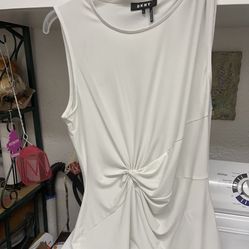 Sleeveless Swag Blouse Size Medium