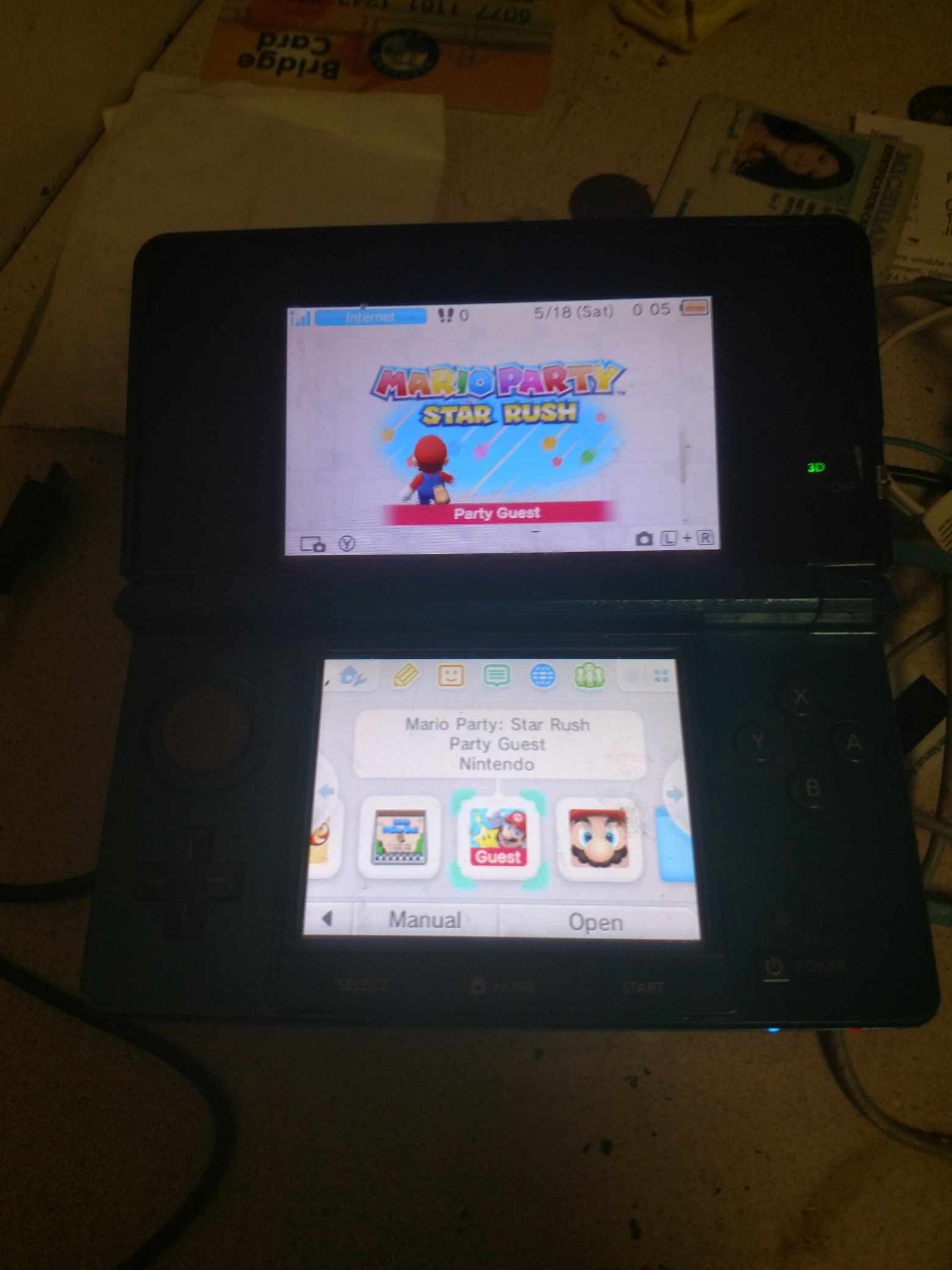 Nintendo 3DS and games