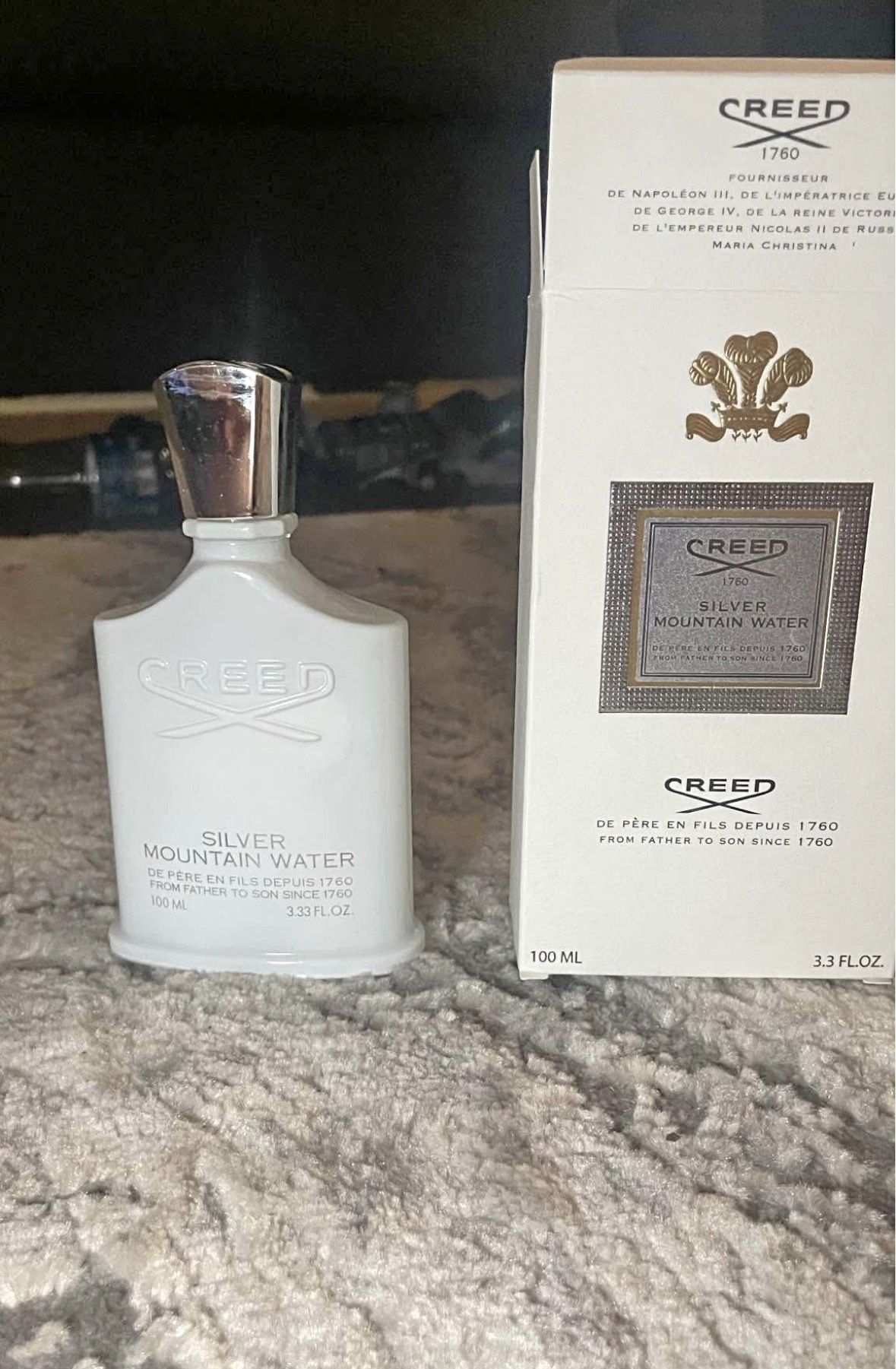 Creed Silver Mountain Water