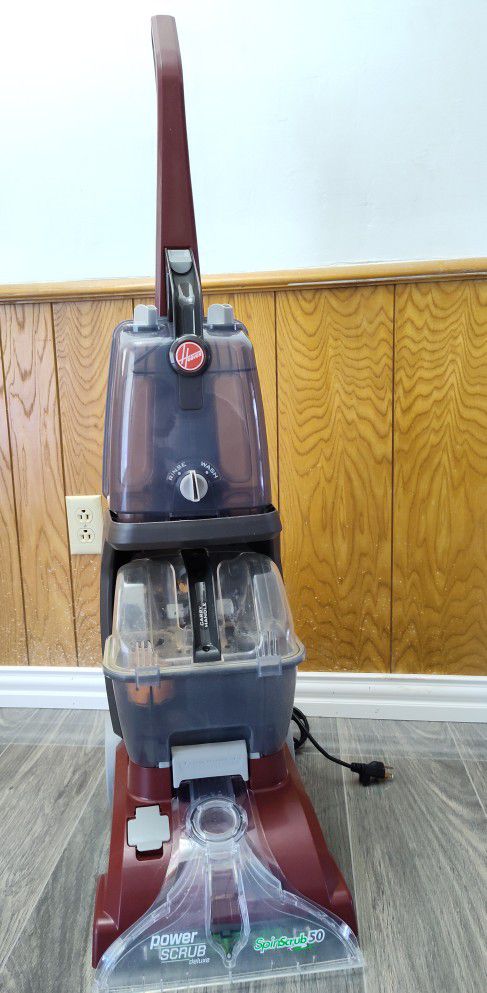 Hoover Power Scrub Deluxe Carpet Cleaner Machine.

