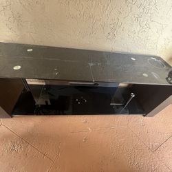TV Stand (Table) Tempered Glass 