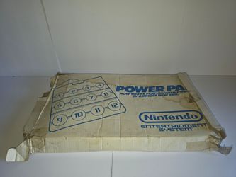 Nintendo NES Power Pad Controller Floor Game System With Original Box
