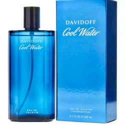 Cool Water by Davidoff Eau de Toilette Spray Men 6.7 FL oz/200 ML Large Bottle NEW in Box