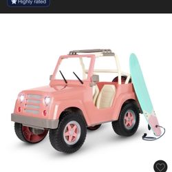 Our Generation Off-Roader 4x4 Doll Vehicle with Electronics Jeep Toy