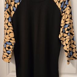 LLR "Randy" 3/4 Raglan Sleeve Shirt (NWOT)