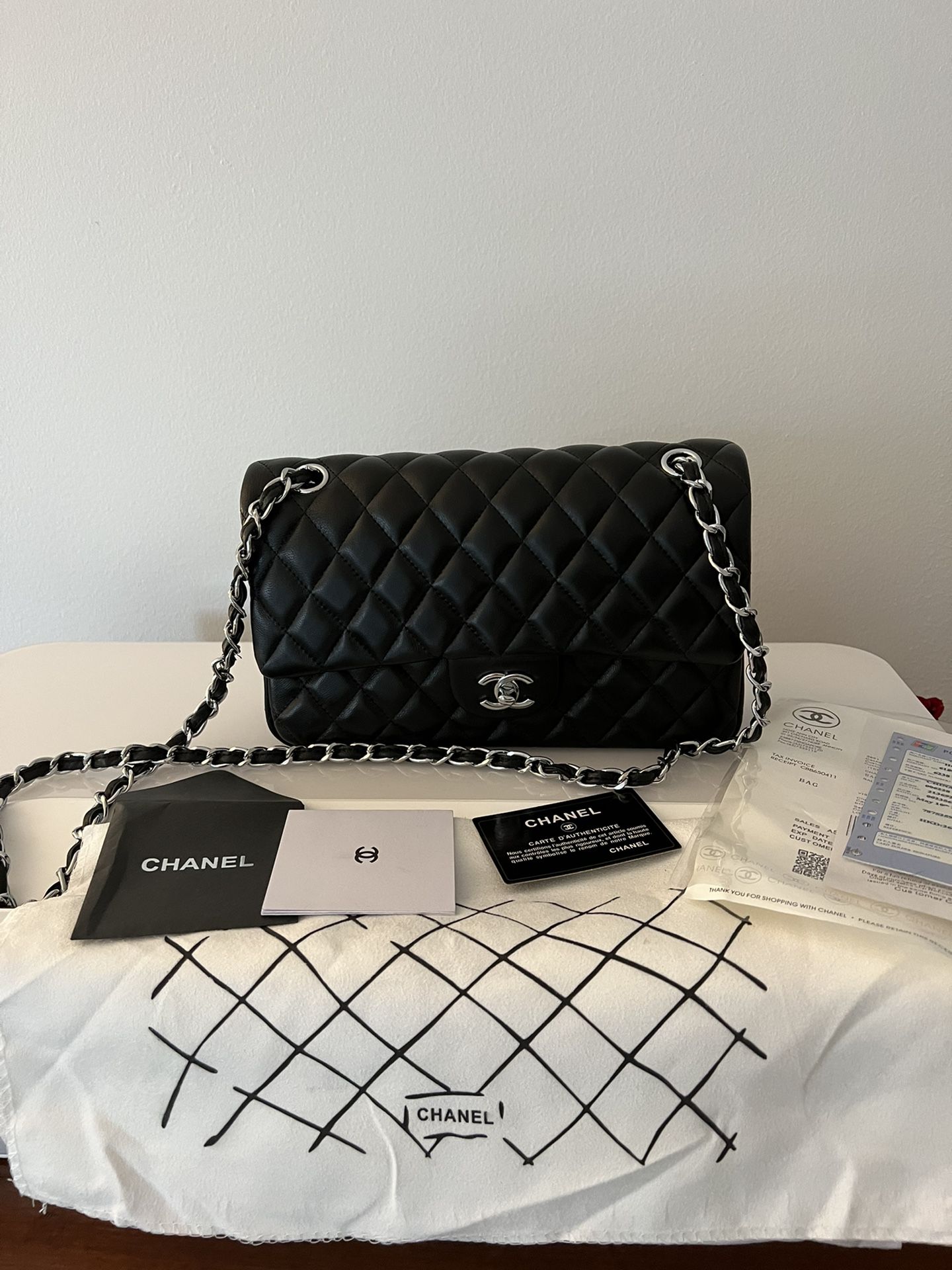 used chanel classic flap bag small