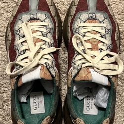 Gucci GG Rhyton Canvas Size US 10