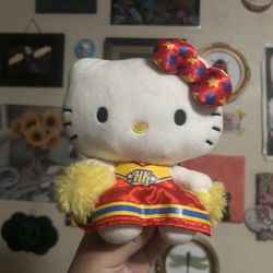 Hello Kitty 10" Cheerleader Plush