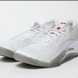 Nike Air Jordan Zion 3 Fresh Paint White Varsity Red Grey DR0675-106