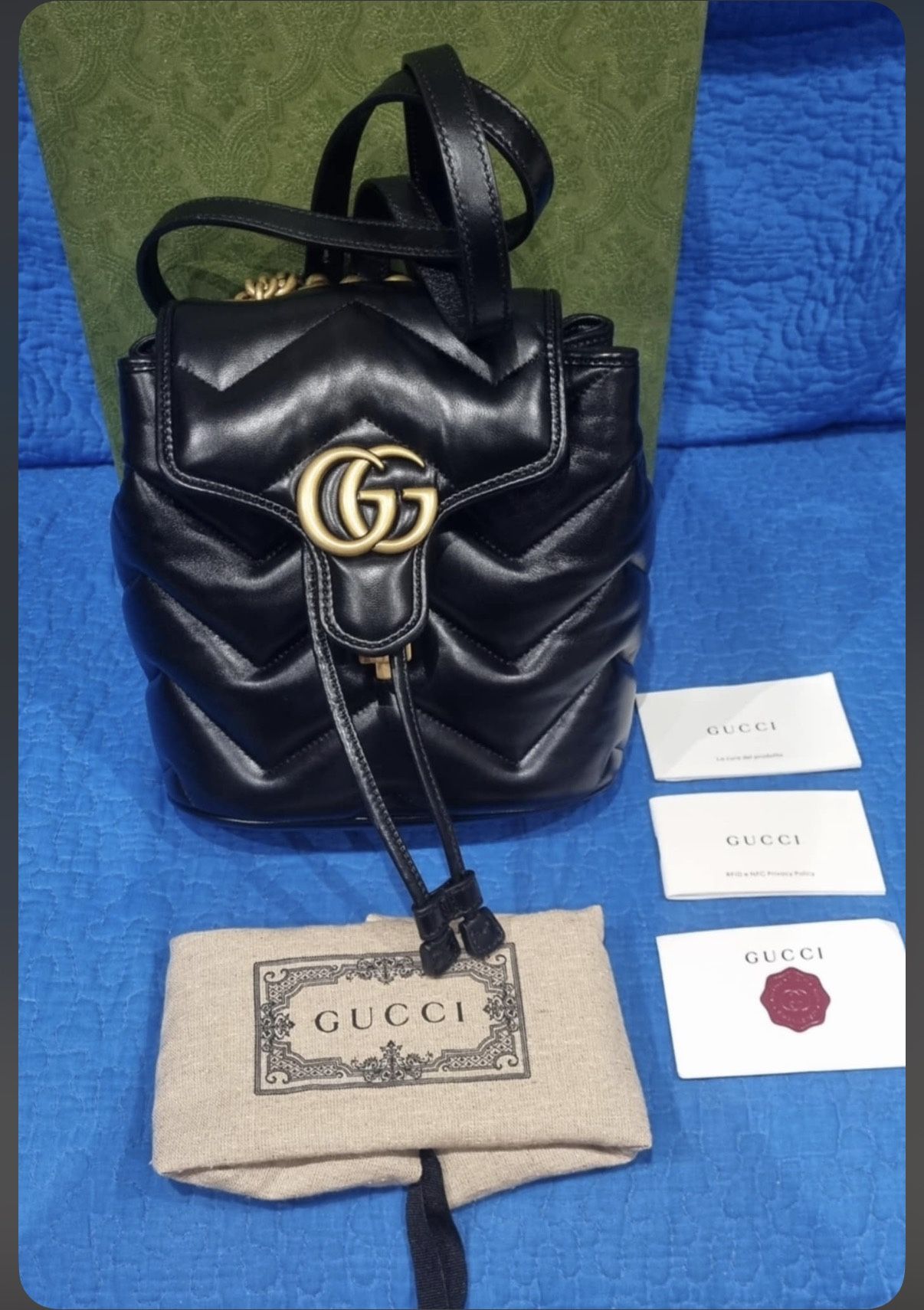 Authentic Gucci Double G Marmont