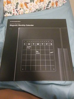 Magnetic Calendar (Container store)