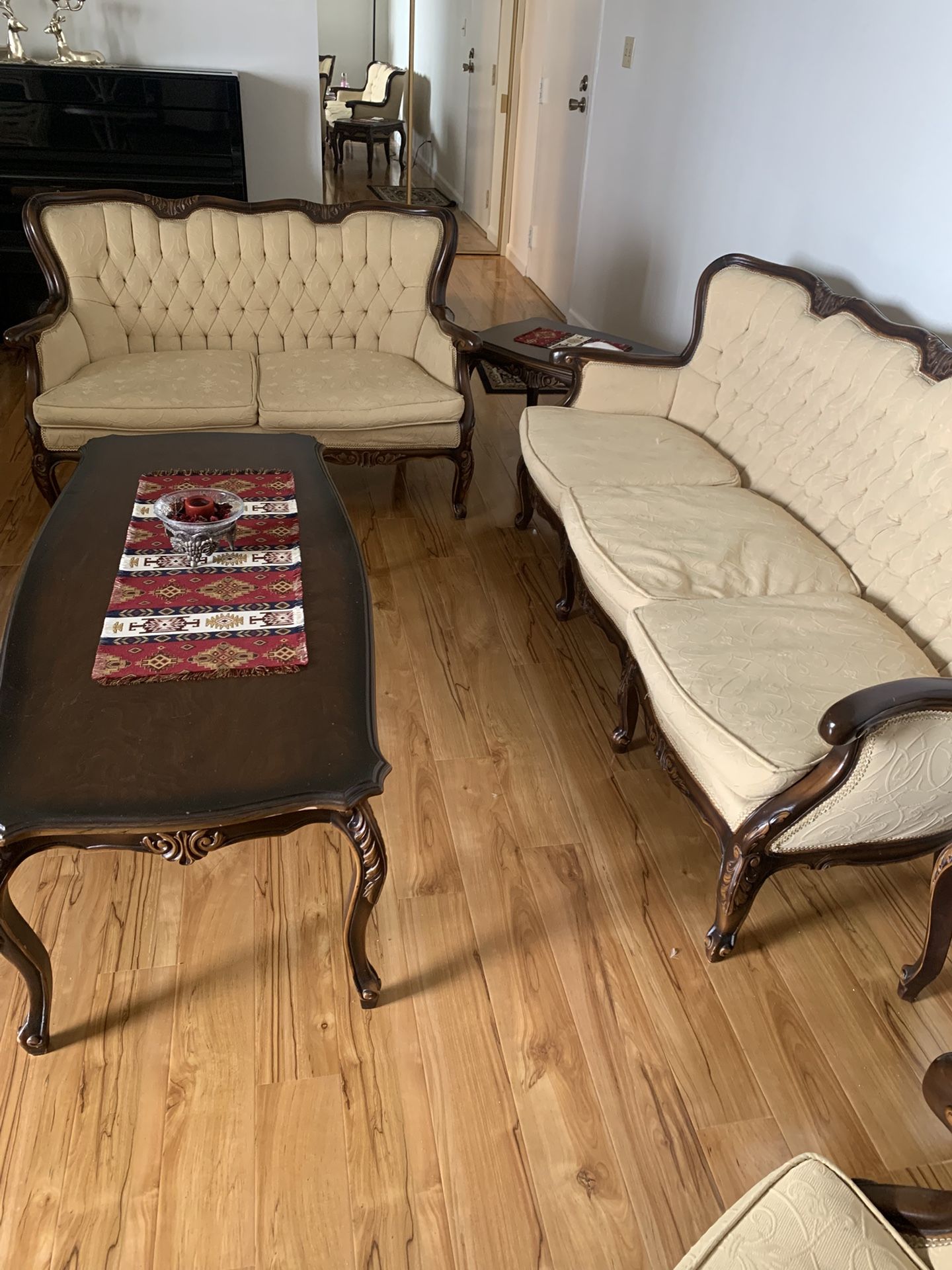 Living Room Set Victorian Style Furniture