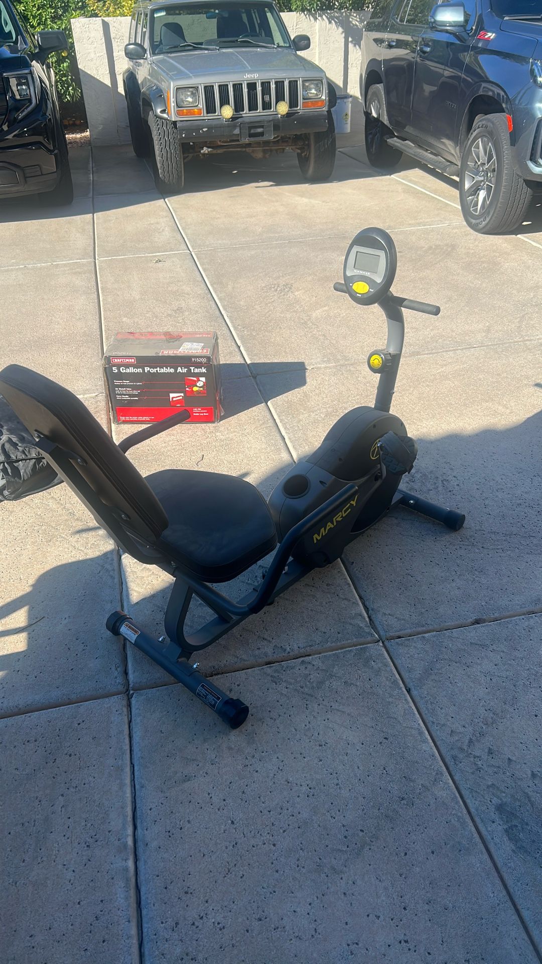 Marcy Recumbent Exercise Bike