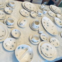 MCM Original Atomic Starburst 8 Setting Tableware