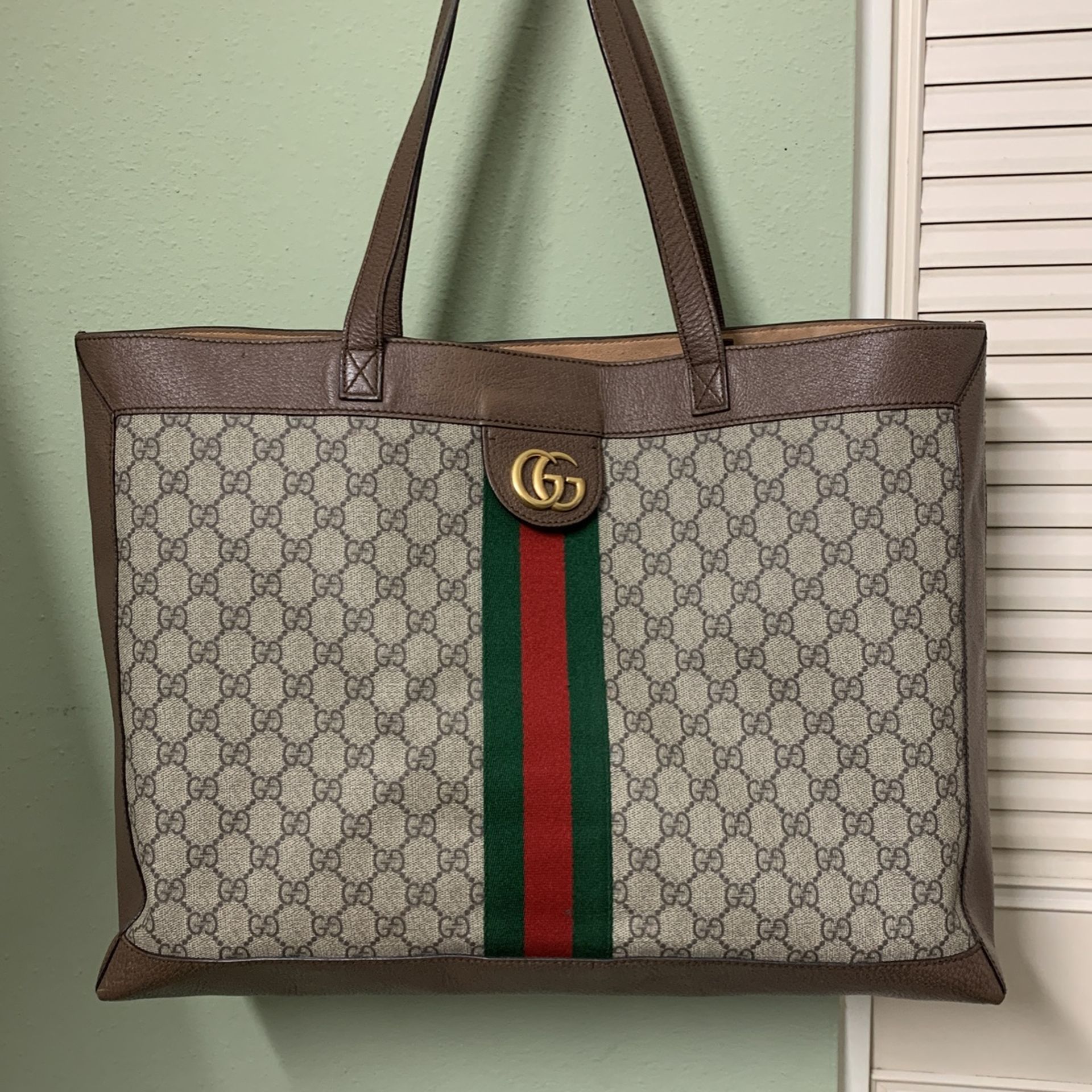 Gucci GG Supreme Ophidia Medium soft Tote