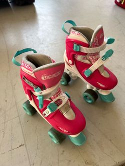 Adjustable kids rollerskates from size 10 to size 13 kids.