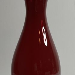 Vintage Ruby Red Glass Vase