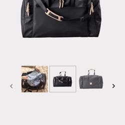 Jon Hart Design Large Square Duffel Bag (missing Shoulder Strap)