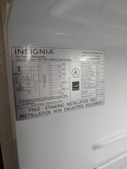 Insignia Refrigerator