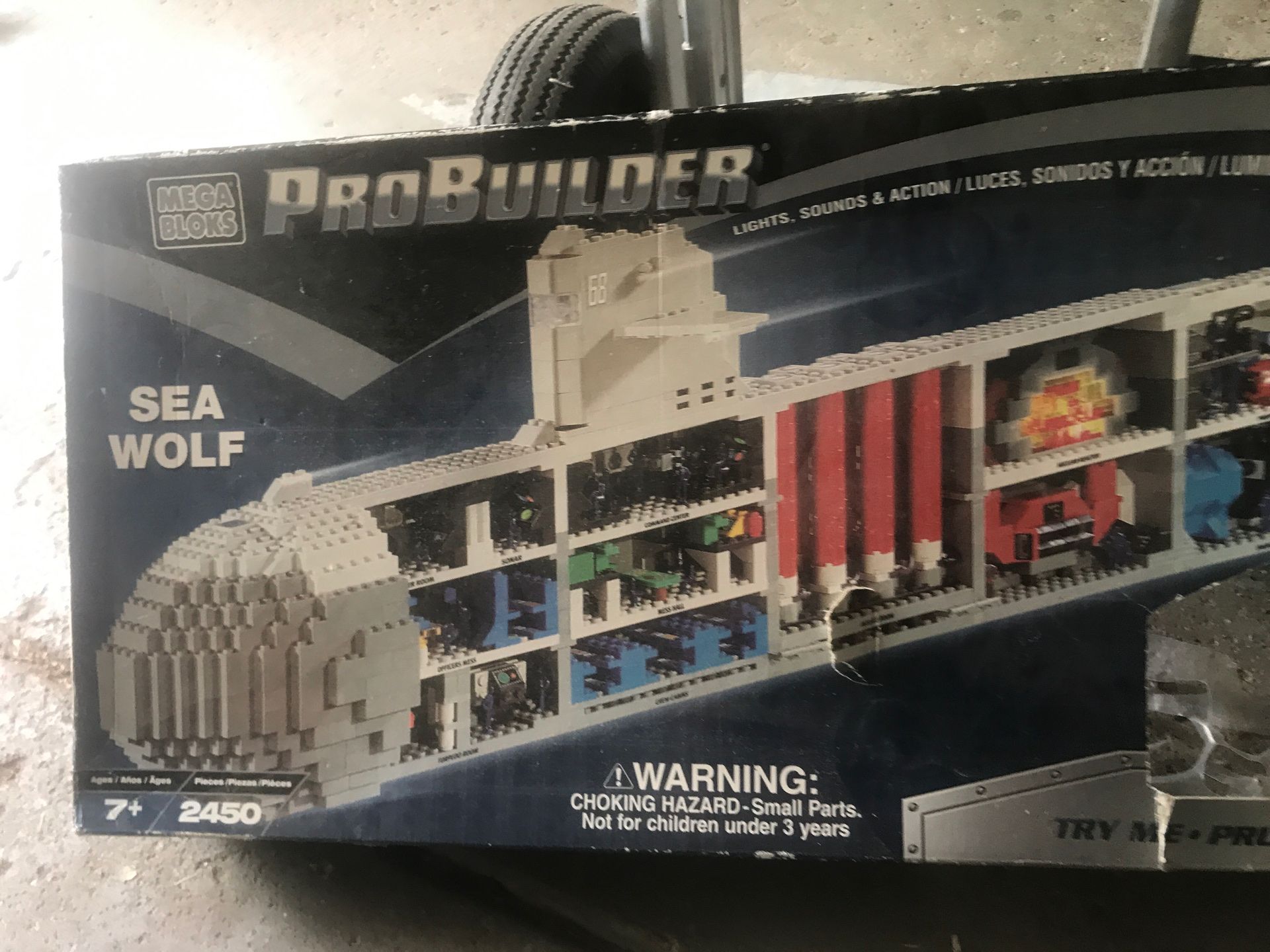 Mega blocks pro builder 9775 sea wolf let make a deal today