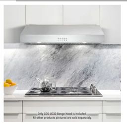 COS-UC30 Stainless Steel Under Cabinet Range Hood