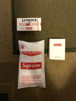 Supreme Poncho + Shower Cap + Luden’s (Brand New DS) OBO