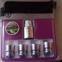 Wheel Locks For Set Of Rims
