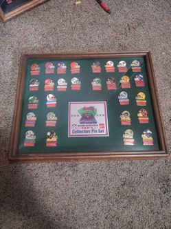 1993 LIMITED EDITION NFL collectors pin set Monsters of the grind