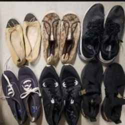 Many Men And Women's Shoes, Name Brand All For $35