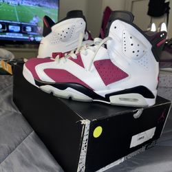 Air Jordan 6 retro “ Carmine “ 2021